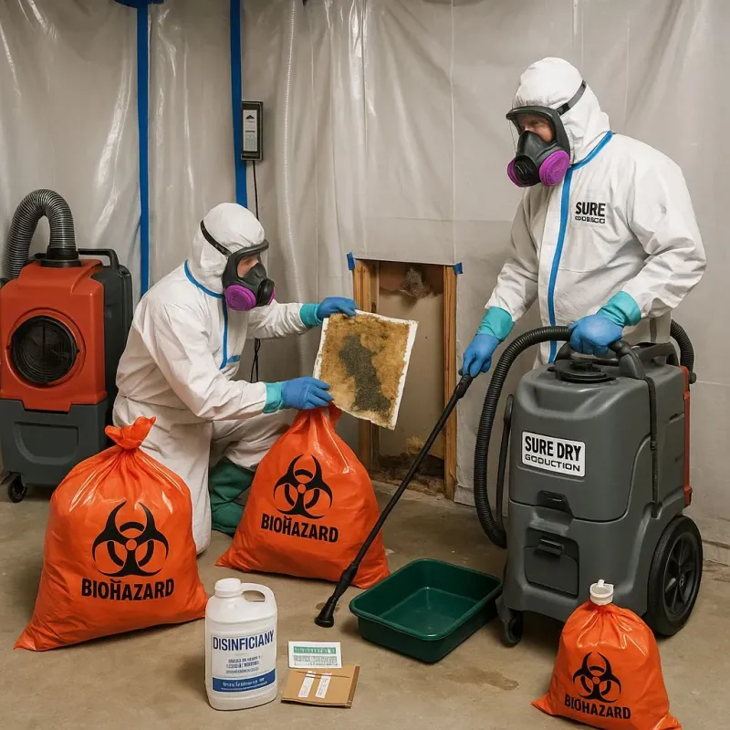 Contaminated Water Handling Protocols process in Milford, MA